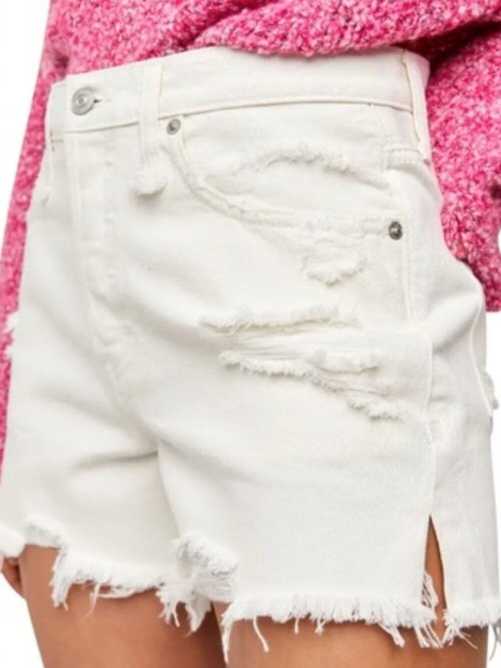 We The Free by Free People Makai Cutoff Short Coastal Cowgirl Summer Women's 28